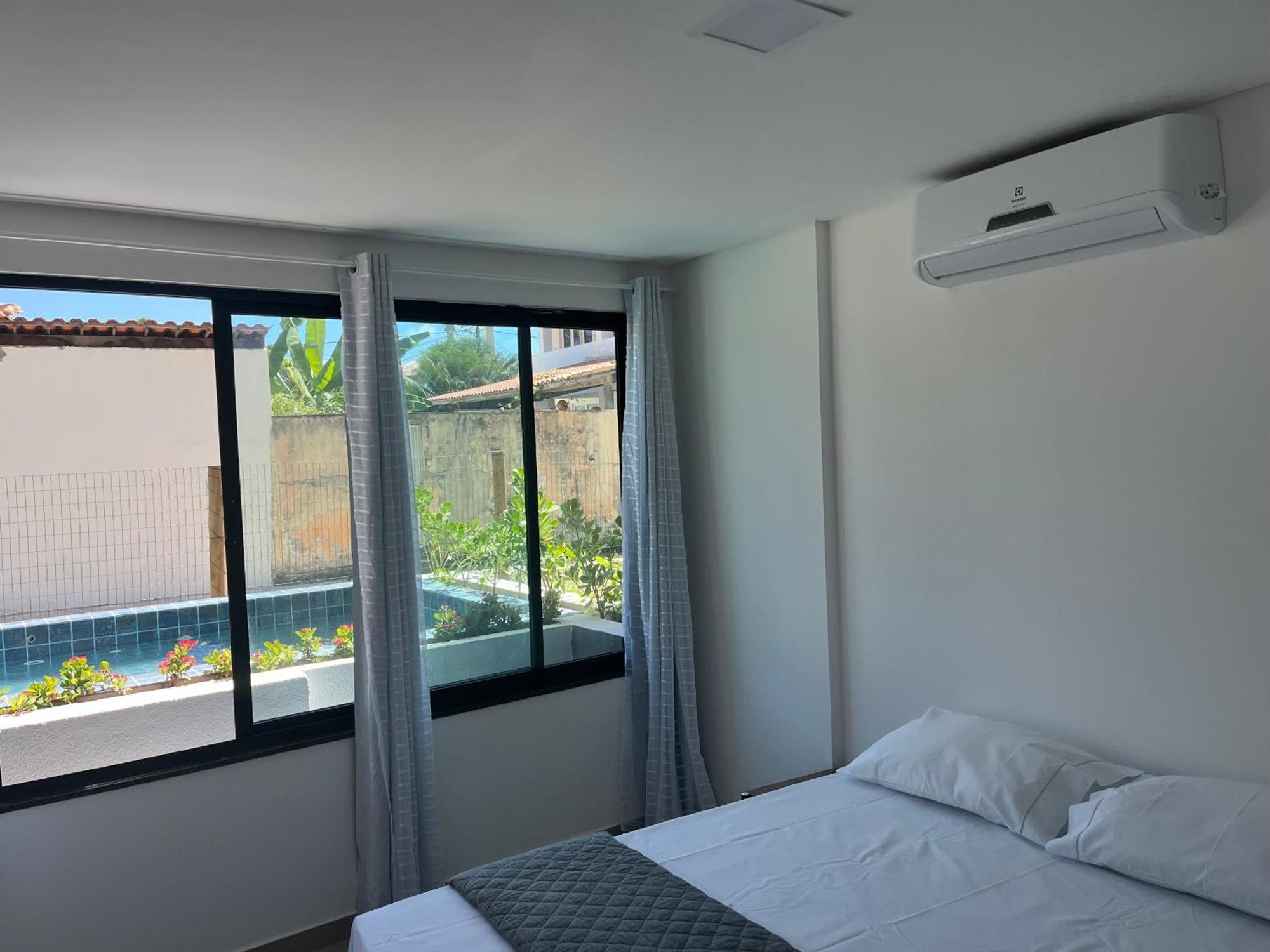 شقة Flat Beira Mar Maracaipe- Pôrto das Galinhas الغرفة الصورة